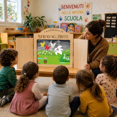 Accoglienza a scuola con il kamishibai StravagArte