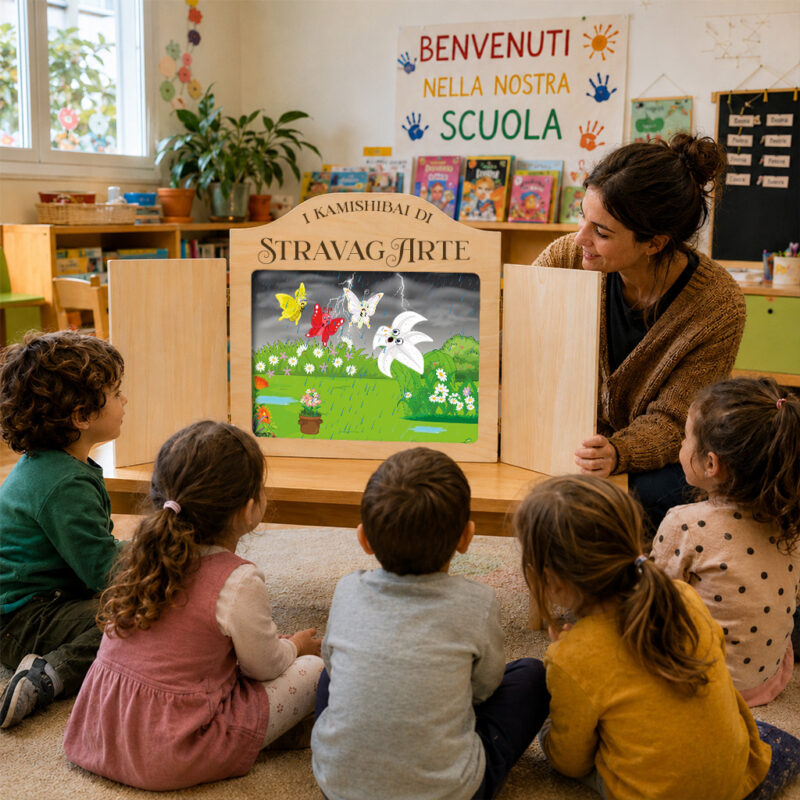 Accoglienza a scuola con il kamishibai StravagArte