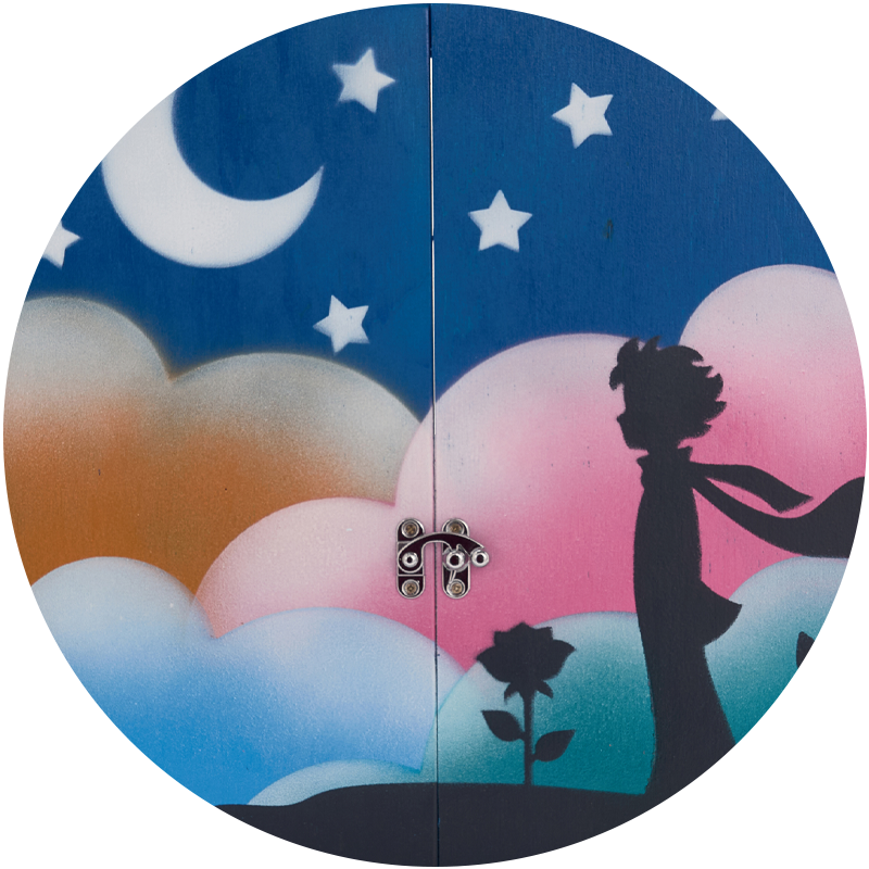 Teatrini kamishibai decorati e personalizzati a tema personaggi StravagArte