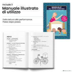 Manuale Metodo StravagArte incluso con il teatrino kamishibai A3