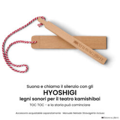 Hyoshigi legni sonori per kamishibai StravagArte