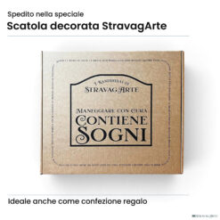 Scatola per la spedizione del teatrino kamishibai StravagArte
