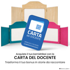Teatrino kamishibai acquistabile con Carta del Docente StravagArte